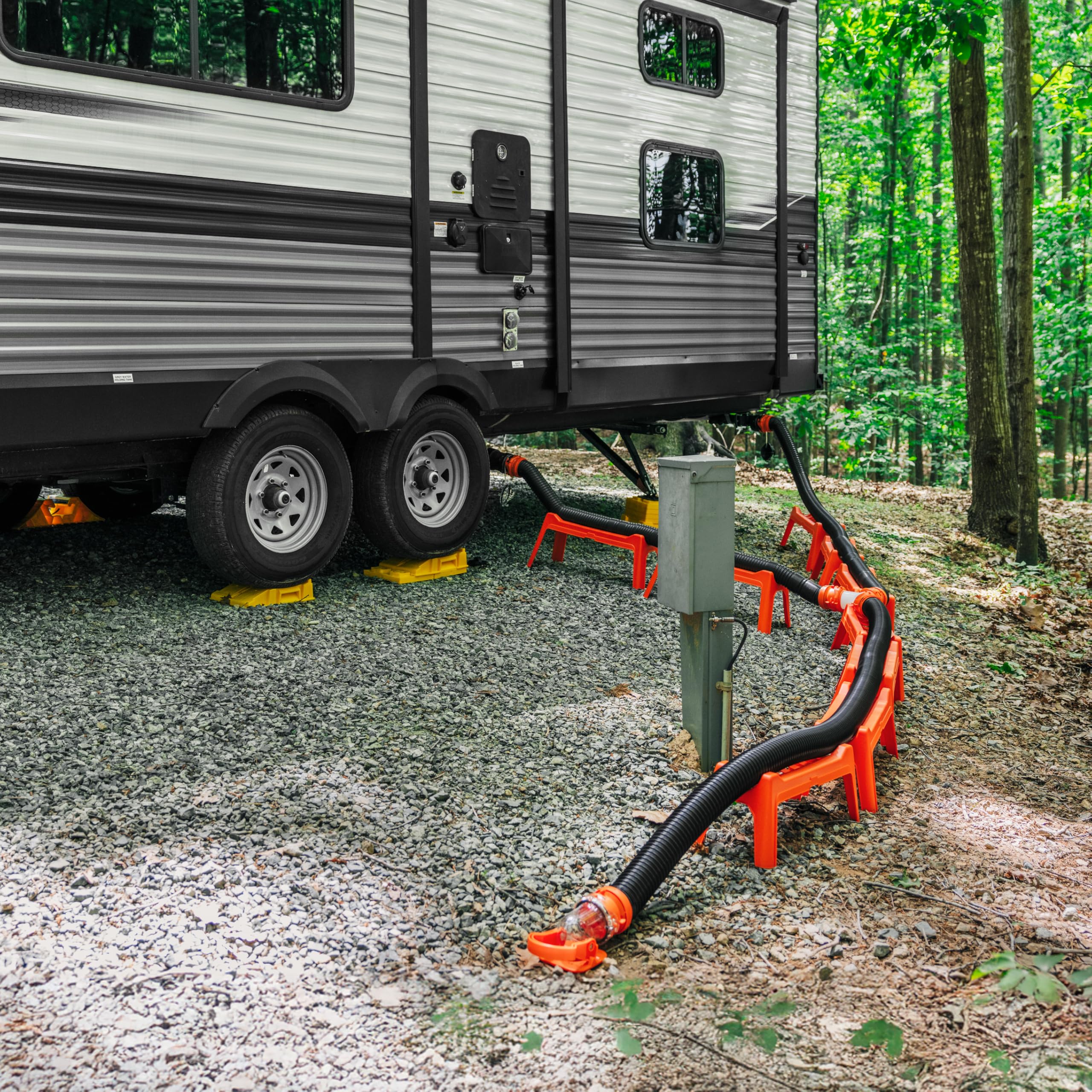 Camco RhinoFLEX 10ft RV Sewer Hose Extension Kit with Swivel Fitting, Extend Your Sewer Hose to Fit Your Needs, Frustration Free-Packaging 🍁 All In One Marketplace Canada