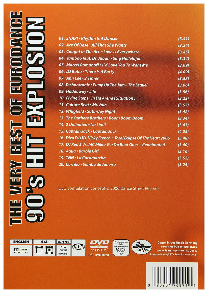NEW 90's Hit Explosion (DVD)