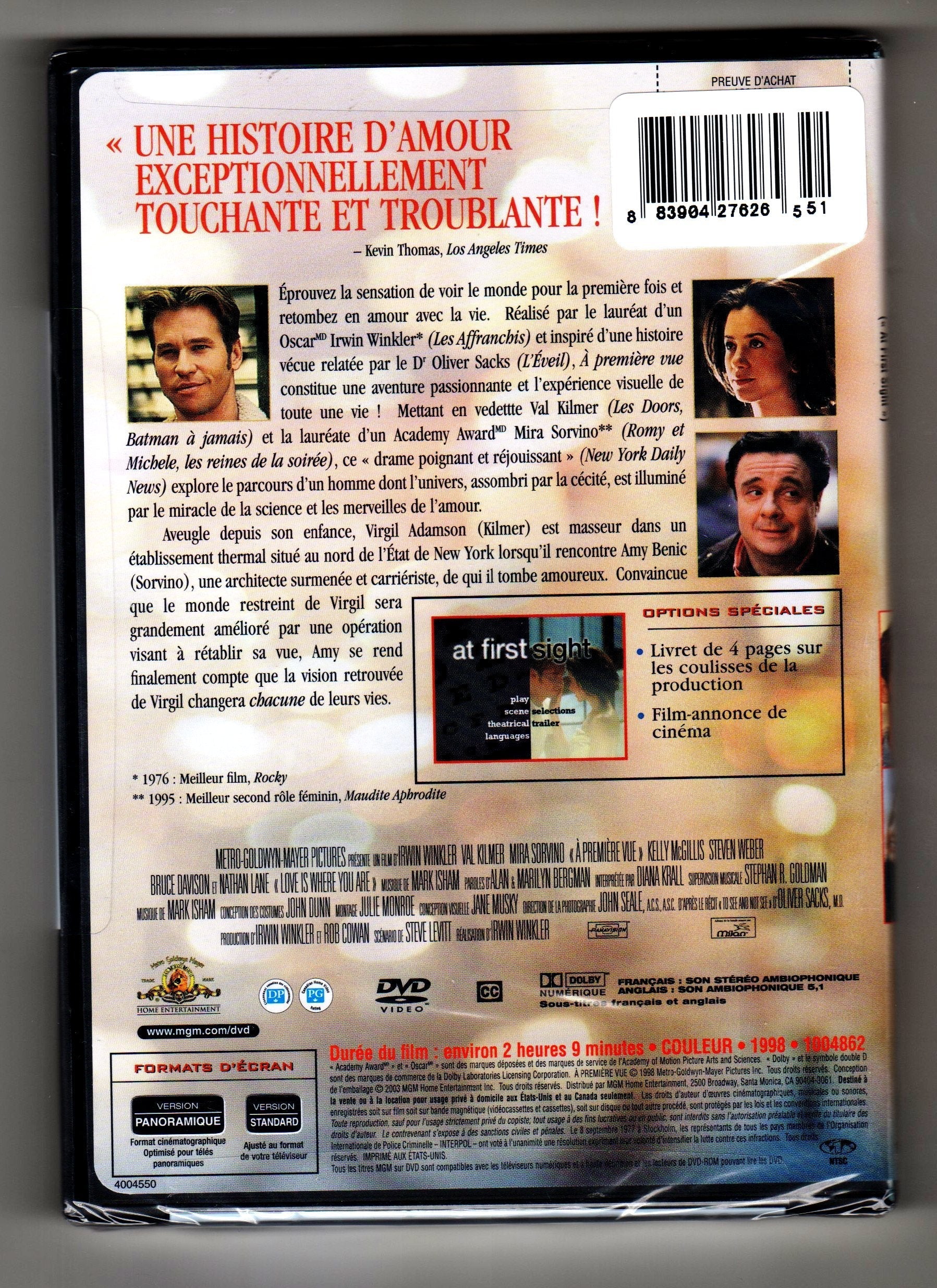 À Première Vue - DVD