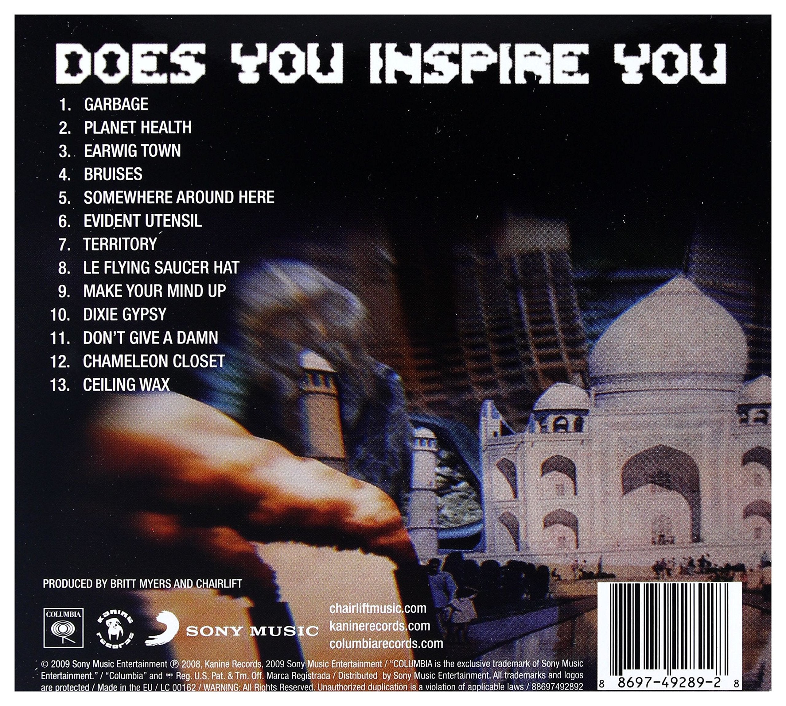 Chairlift / Does You Inspire You - CD