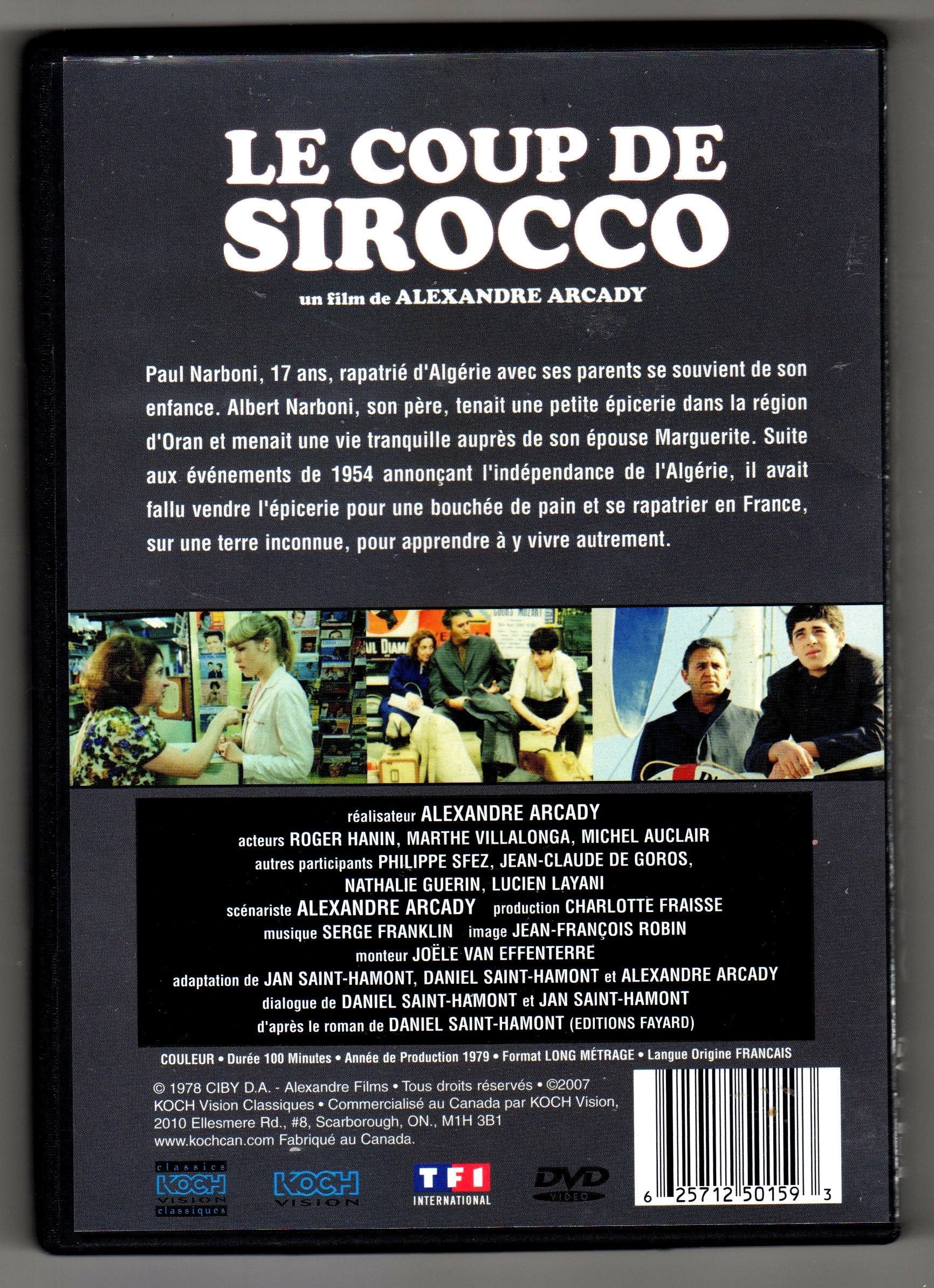 Le Coup De Sirocco - DVD (Used)