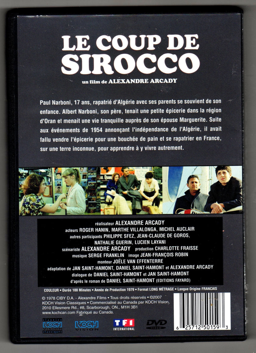 Le Coup De Sirocco - DVD (Used)