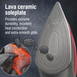 CHI Steam Iron for Clothes with 8’ Retractable Cord, 1700 Watts, 3-Way Auto Shutoff, 400+ Holes, Professional Grade, Temperature Control Dial, Lava Infused Ceramic Soleplate, Black (13113) 🍁 All In One Marketplace Canada