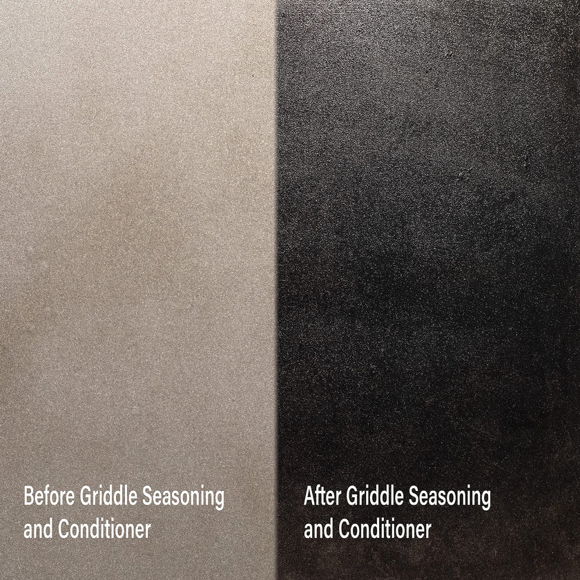 Blackstone 4146 Griddle Conditioner Kit 2-in-1 Cast Iron Season Oil for Grill Grates, Skillet, Dutch Oven, Pots & Pans-Clean, Protect, Condition & Care-Plant Based & Vegan, 15.3 Ounce (Pack of 1) 🍁 All In One Marketplace Canada