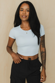 Riley Cropped Tee