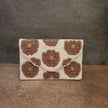 Golden Bloom Foldover Clutch