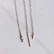 CLAIRE, Dainty Minimalist Geometric Everyday Necklace