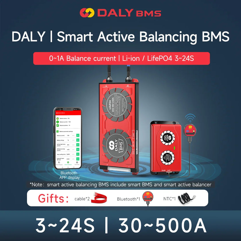 Smart BMS DALY  With BT Active - Li-ion
