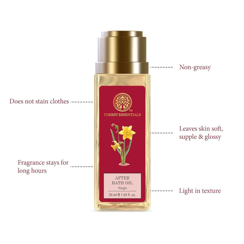 Forest Essentials After Bath Oil Nargis (50 ml)