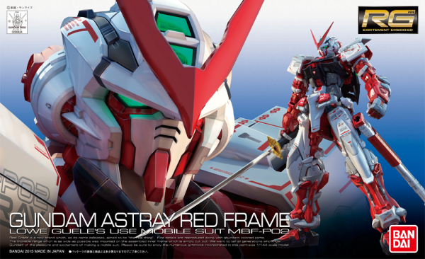 RG 1\144 Astray Red Frame Plastic Model Kit