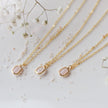 Faceted Gemstone Necklace