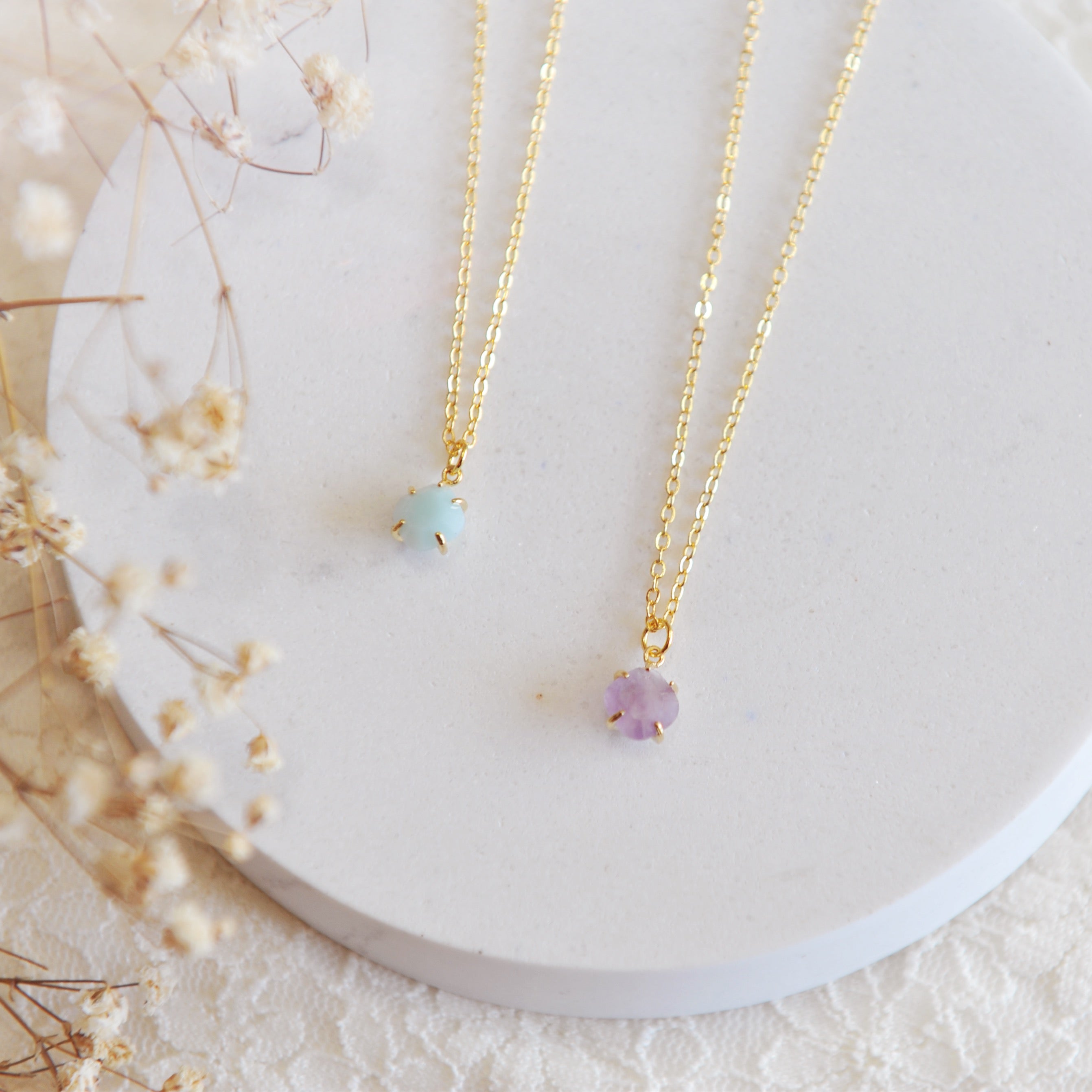 Amethyst Solitaire