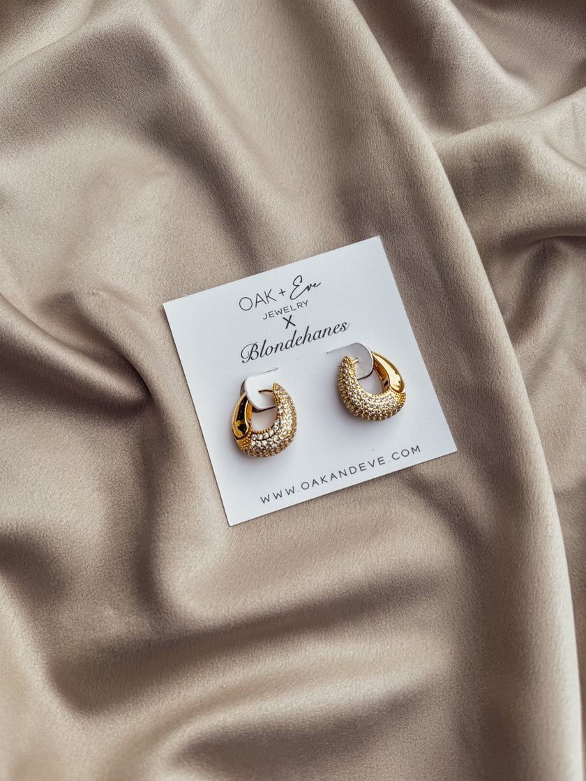 The James CZ Hoops