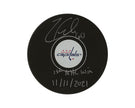 Zach Fucale Autographed Washington Capitals Autograph Model Puck Inscribed 