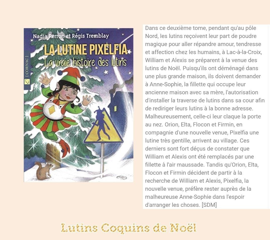 Livre La Lutine Pixelfia