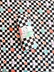 💕Grande mousseline de bambou Punky bloom