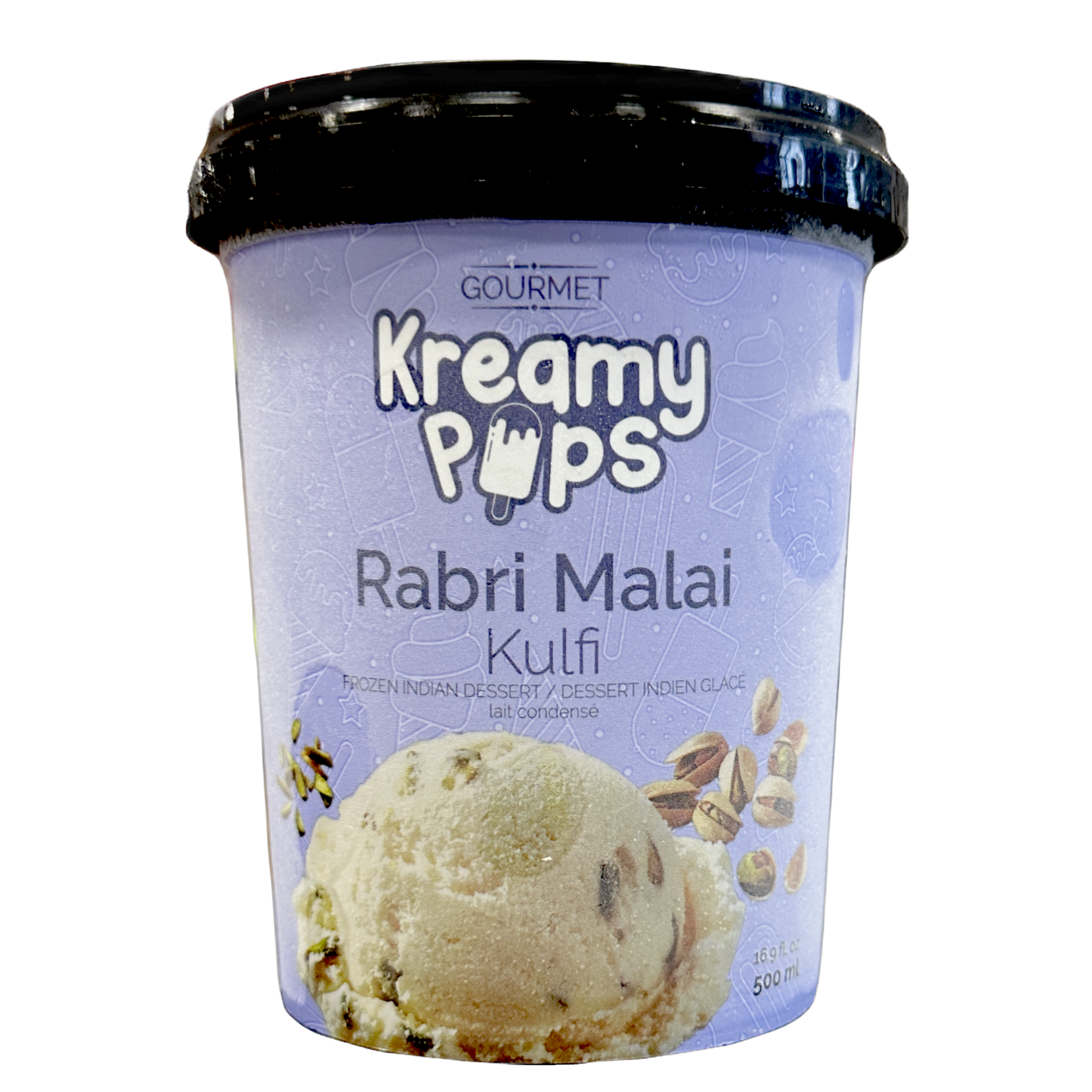 Kreamy Pops Rabri Malai Kulfi Tub 500ml