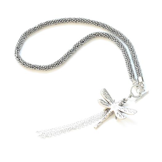 Short Dragonfly Necklace