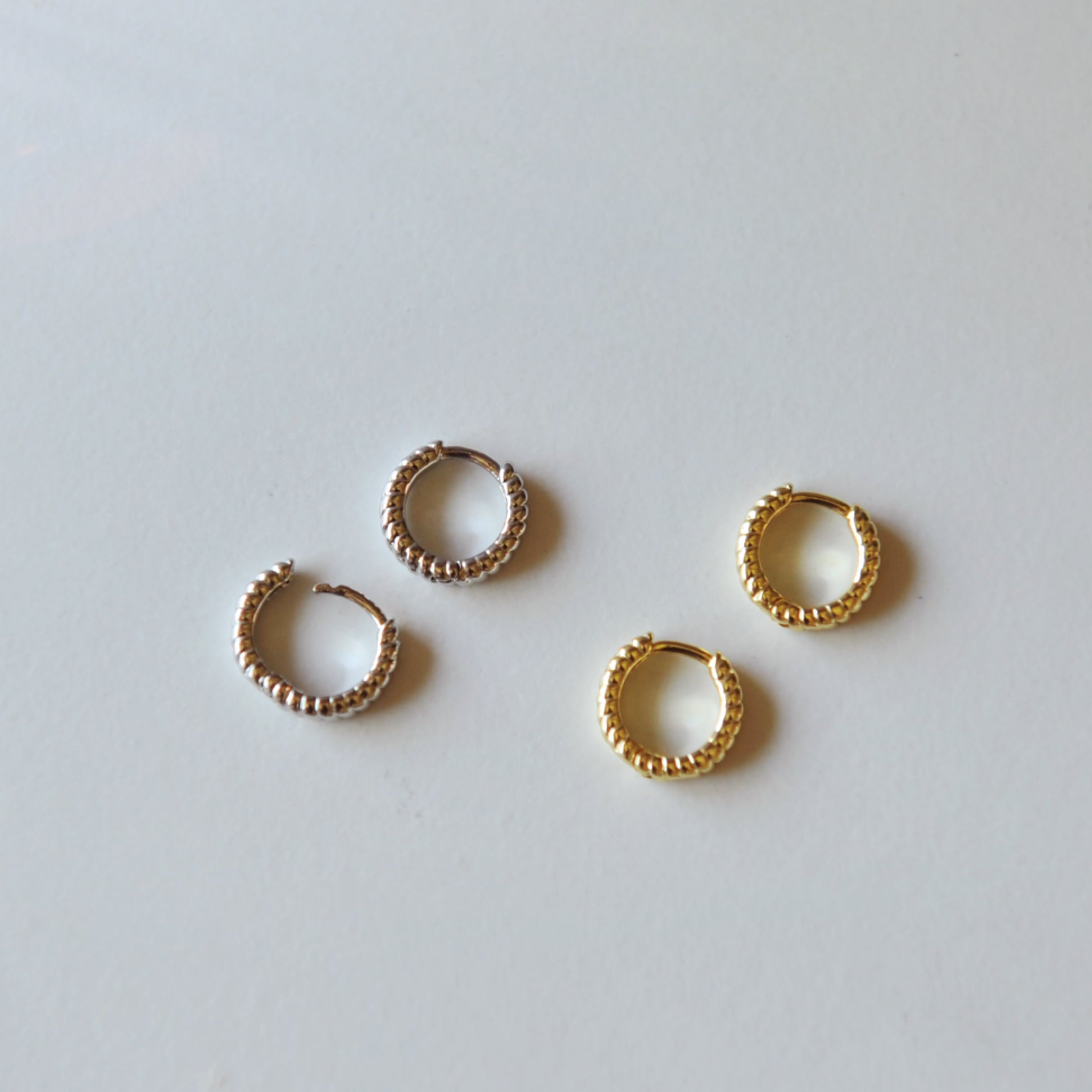 Kya Twisted Hoop Earrings