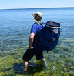 Darrell's Barrels 60L Canoe Barrel + Granite Gear Vapor Flatbed Canoe 60L Barrel Harness  Combo