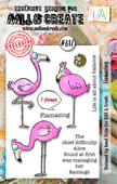 AALL and Create - A7 Clear Stamp Set - Flamazing