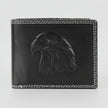 Men’s Cow Leather Eagle Embossed Bifold Wallet