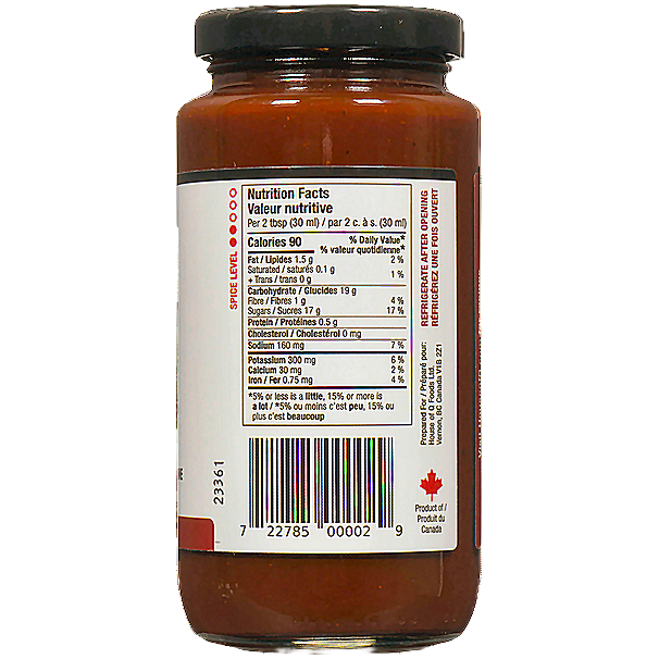 House Of Q Apple Butter BBQ Sauce - 375 ml