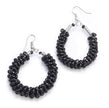 Beaded Loop Earrings