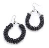Beaded Loop Earrings