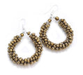 Beaded Loop Earrings