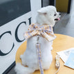 Daisy Print Dog Harness and Leash Set | Dog Walking Outfit