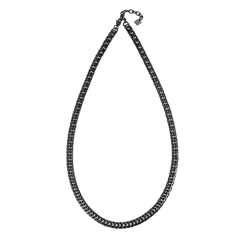 ABASI BLACK : Chaîne à maillons épais en carbone noir.