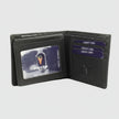 Men’s Cow Leather Wolf Embossed Bifold Wallet