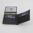 Men’s Cow Leather Wolf Embossed Bifold Wallet