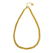Style ABBOT: Interwoven Oval Hoop Chunky Necklace