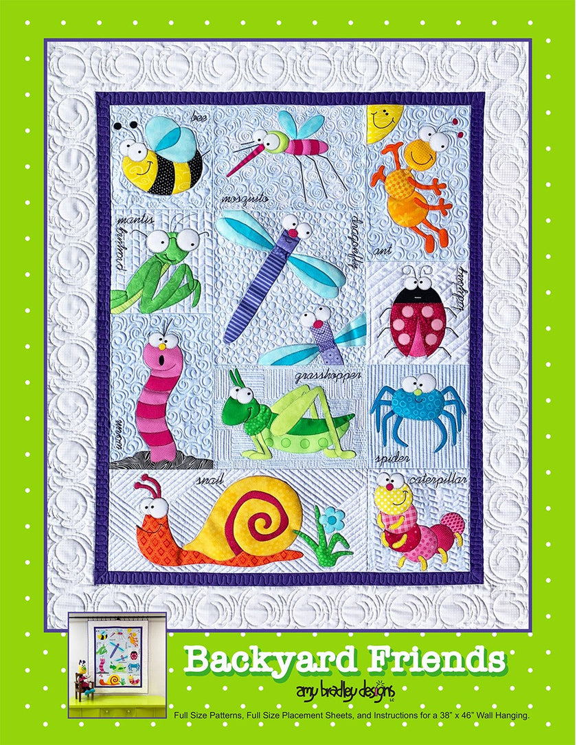 Amy Bradley Backyard Friends Quilt Pattern