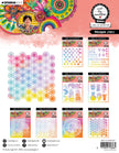 ABM Mask Hexagon Stars Art By Marlene 1 PC