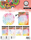 ABM Mask Floral Mandala Art by Marlene 1 Pieces