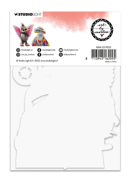 ABM Paper Elements Grazy Birds Art By Marlene 32 Pieces