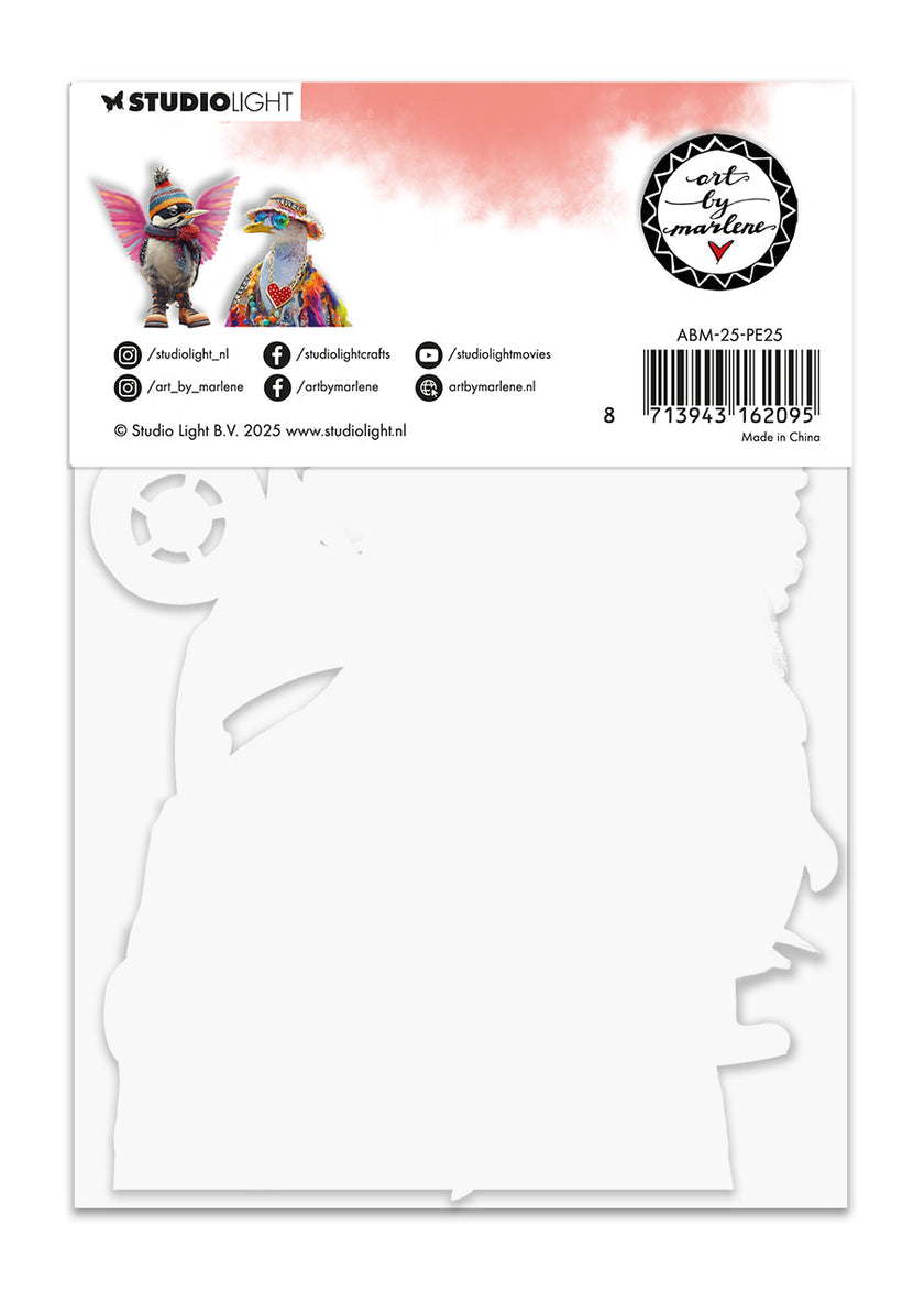 ABM Paper Elements Grazy Birds Art By Marlene 32 Pieces
