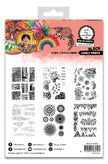 ABM Rub-Ons Lovely Prints, Black Art By Marlene 6 Sheets