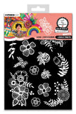ABM Rub-Ons Lovely Prints, White Art By Marlene 6 Sheets