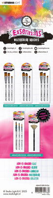 ABM Watercolor Brushes Set of 3 Essentials 298x80x6mm 3 PC nr.04