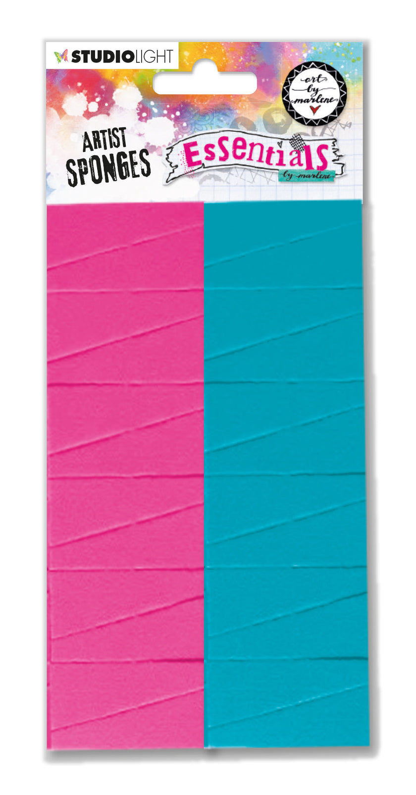 ABM Artist Sponges 4 Colors Essentials 150x90x38mm 48 PC nr.01