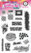 ABM Cling Stamp Mixed Media Play Essentials 148x210x6mm 1 PC nr.131