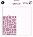 ABM Cling Stamp Exclusive Textures Essentials 153x265x5mm 29 PC nr.47