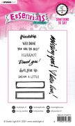 ABM Clear Stamp Something To Say Essentials 105x148mm nr.75