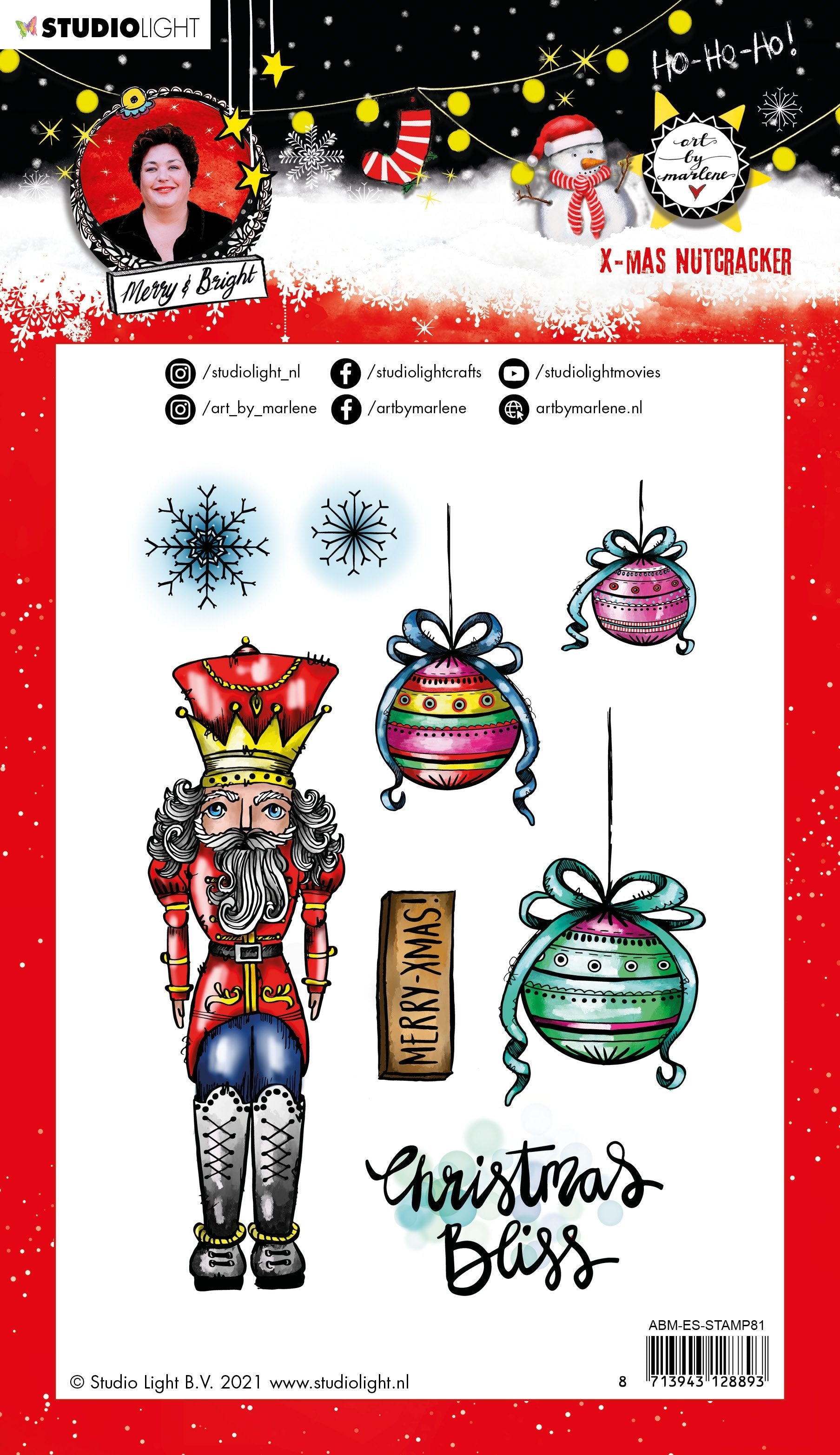 ABM Clear Stamp Christmas Nutcracker Essentials 148x210x1mm 1 PC nr.81