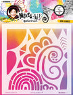 ABM Mask Deco Elements Mixed-Up Collection 200x200x1mm 1 PC nr.136