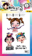 ABM Clear Stamp My Girls Mixed-Up Collection 148x210x3mm 4 PC nr.288